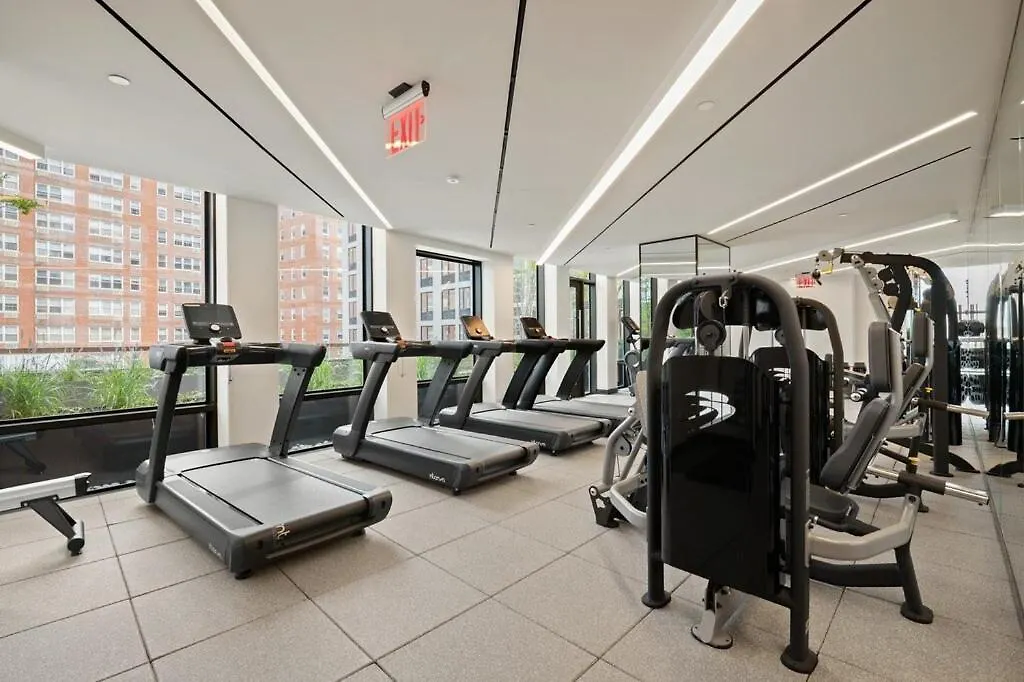 דירה ניו יורק Sleek And Stylish Studio, Luxe Perks In Prime Spot